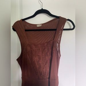 Free People Brown dress